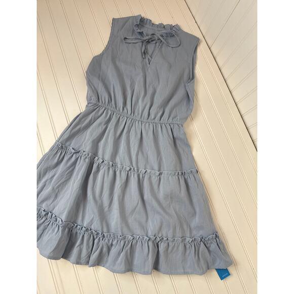 NWT Cupshe Beach Cover Up Dress -Tassel Midi Tank & Ruffled Tie Mini Bundle Sz M - Picture 5 of 7